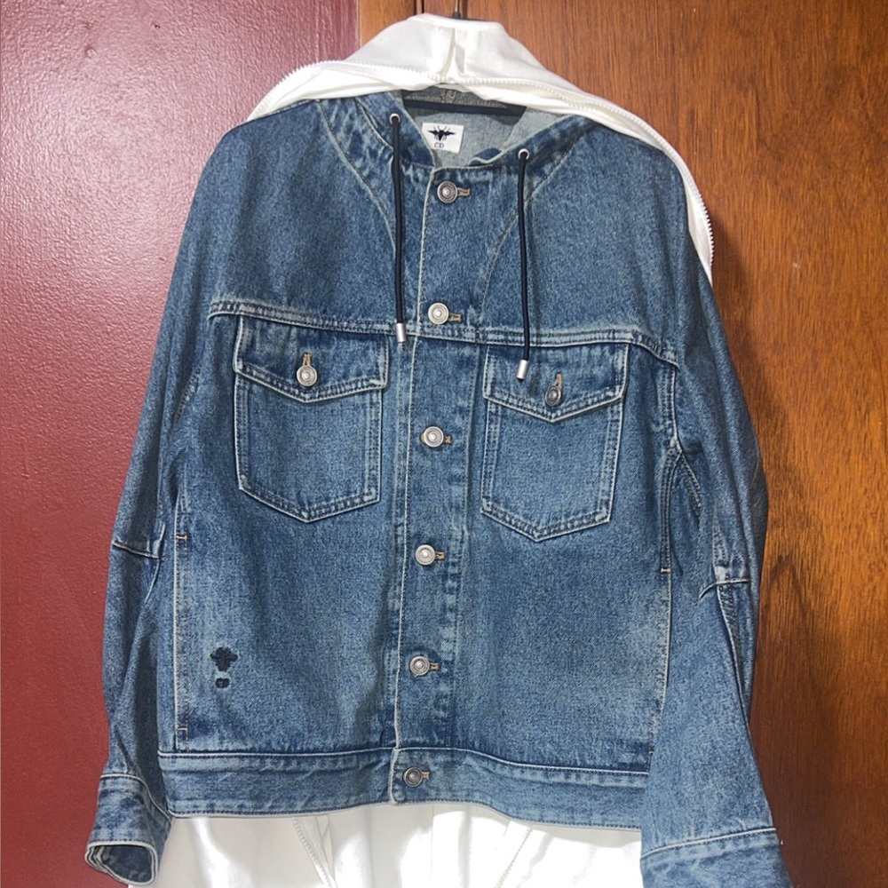 Dior Distressed Denim Jacket